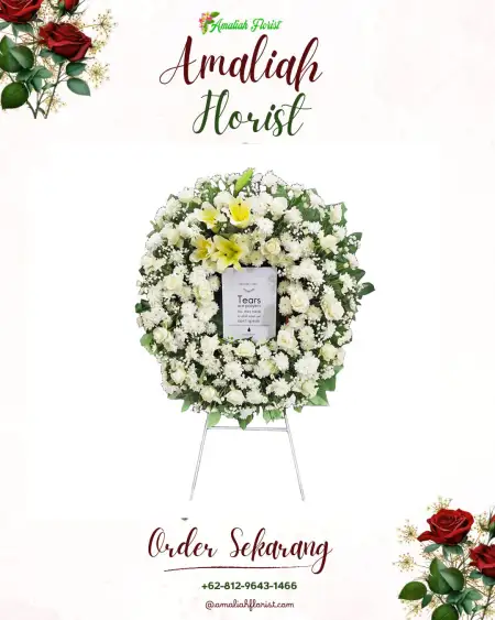 Krans Bunga Duka Kadokan